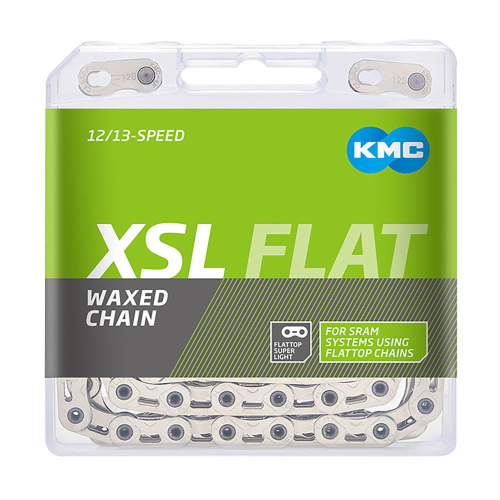 Kette KMC XSL Flat, silber, für SRAM