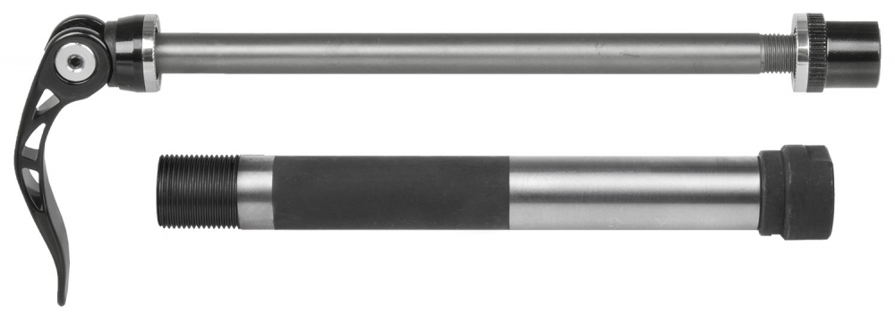 Umrüstset 10 mm CrMo-Steckachse mit Schnellspanner