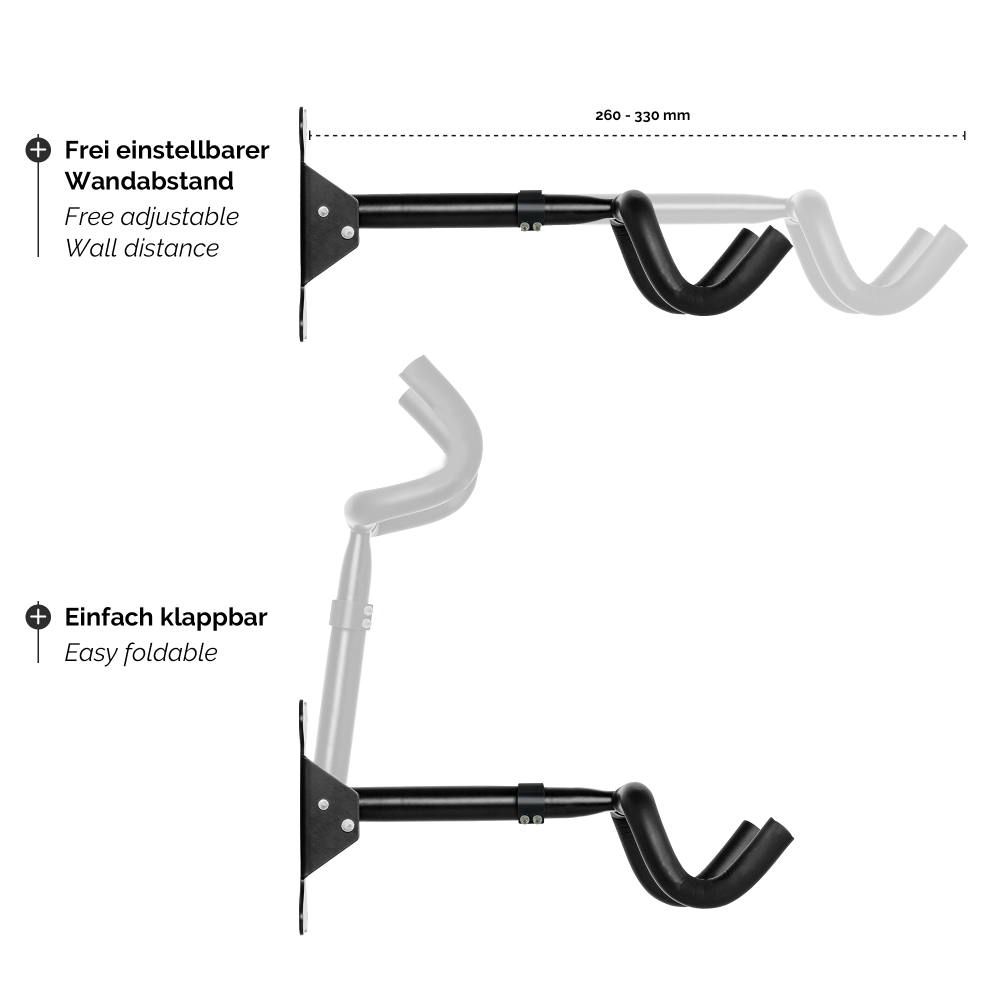 T&S Shop - Marken / Borgen / Borgen Fahrrad Wandhalterung