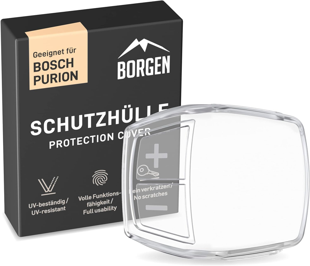 Borgen Displayschutz für Bosch E-Bike Display PURION