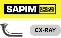 SAPIM  CX-Ray 304 mm, silber