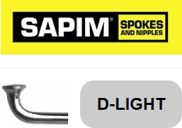 SAPIM D-LIGHT 282 mm, silber