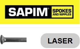 SAPIM LASER 305 mm, silber, gerade