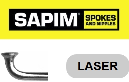 A) SAPIM LASER 311 mm, silber