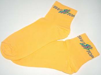 SwissStop Socke, gelb, 1 Paar