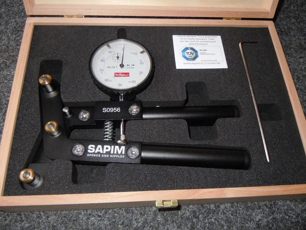 SAPIM Speichentensiometer, analog